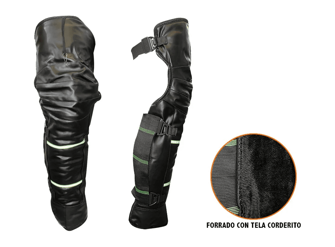 CUBRE PIERNA MOTOCICLETA LARGO REFLECTIVO 1 All Road