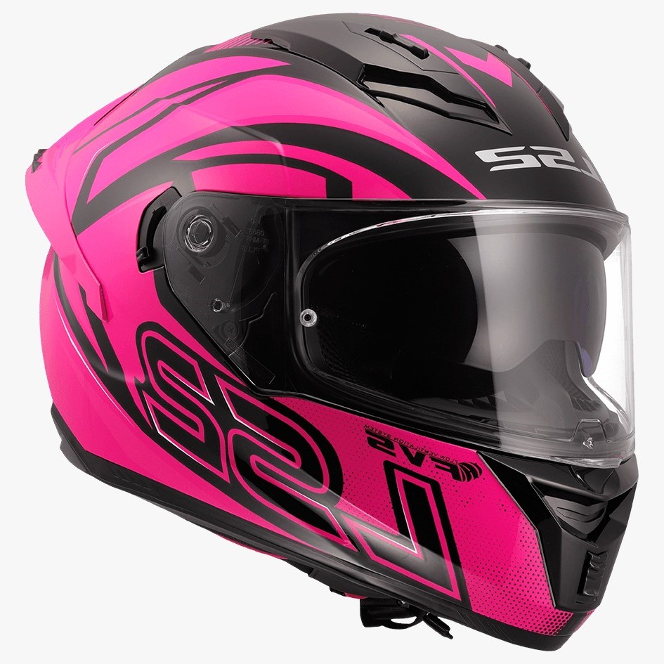 CASCO LS2 FF806 STINGULAR NEGRO PURPURA 2 CASCO LS2 FF806 STINGULAR NEGRO PURPURA - Imagen 2