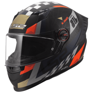 FF816 COSMOS RACEFORCE BLACK ORANGE All Road
