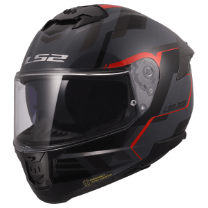 FF808 STREAM II OXIK MATT GREY RED All Road